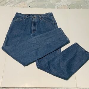 Wrangler Men's Relaxed Blue Jeans - Hardly worn